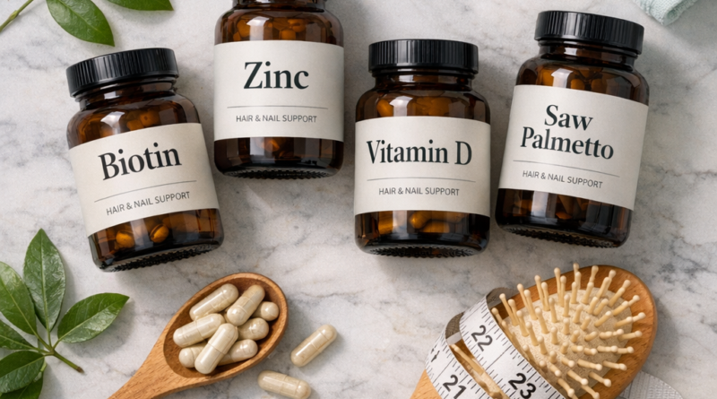 melhor suplemento para queda de cabelo